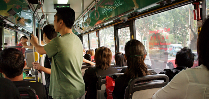 Wil jij je bestemming bereiken; blijf niet achterin hangen in de bus