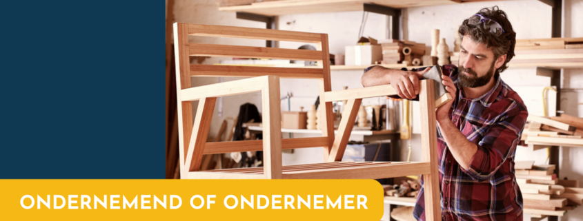 Ondernemend of ondernemer