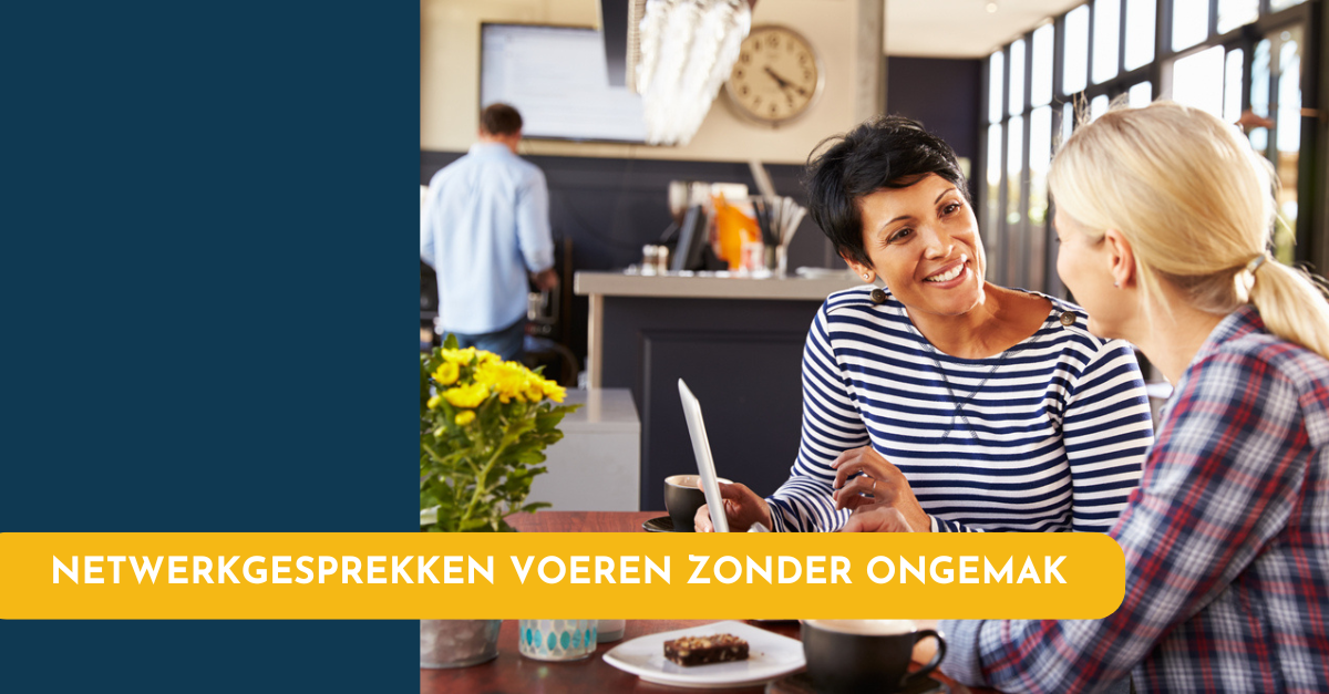 Netwerkgesprekken voeren zonder ongemak